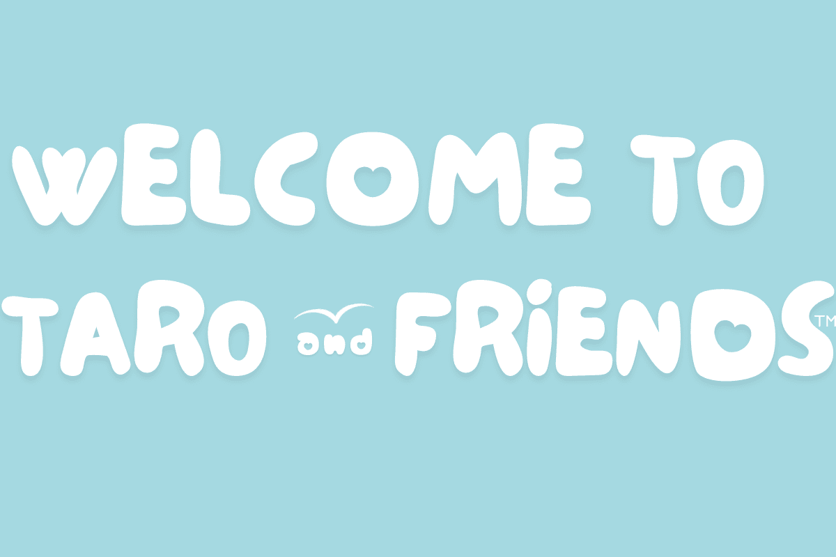 This image has H1 Title Words "Welcome to Taro and Friends"